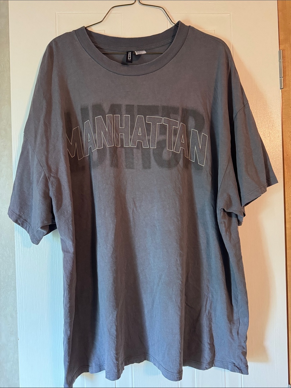 Divided Gray Manhattan Graphic Short Sleeve Tee
